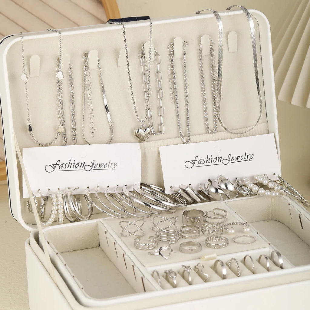 54 Pcs/Set Vintage Daily Wear Jewelry