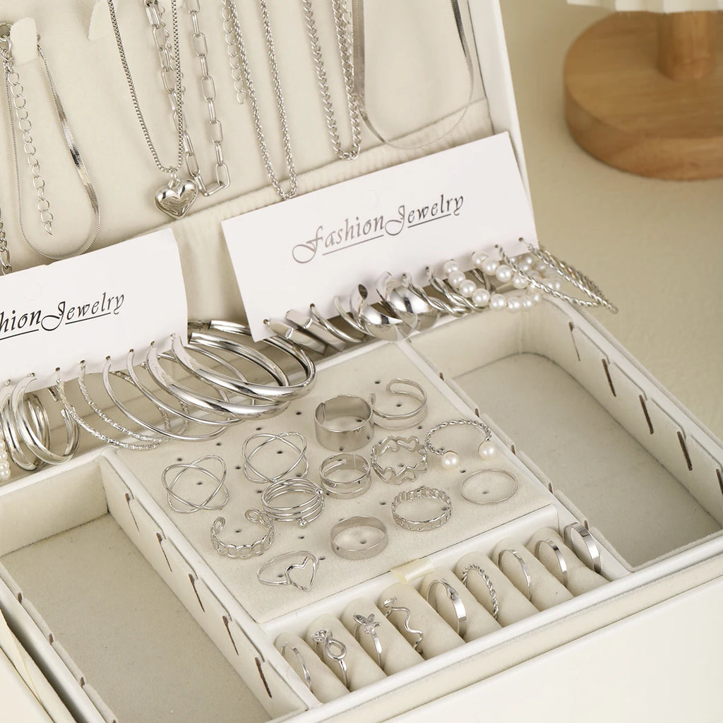 54 Pcs/Set Vintage Daily Wear Jewelry